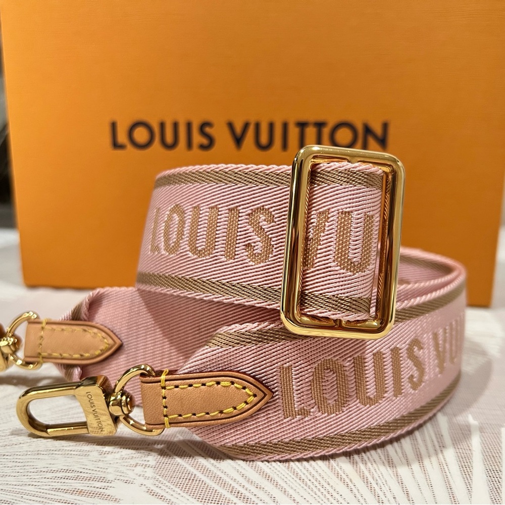 Louis Vuitton Pink Shoulder Strap